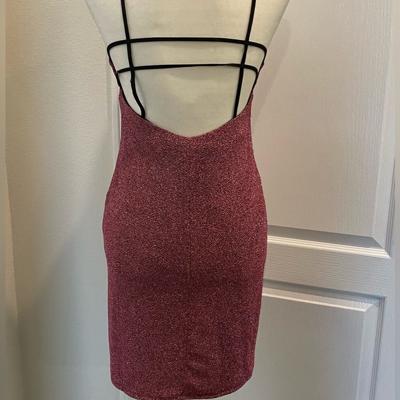 NWT TopShop Pink Cocktail Dress - Picture 2 of 4